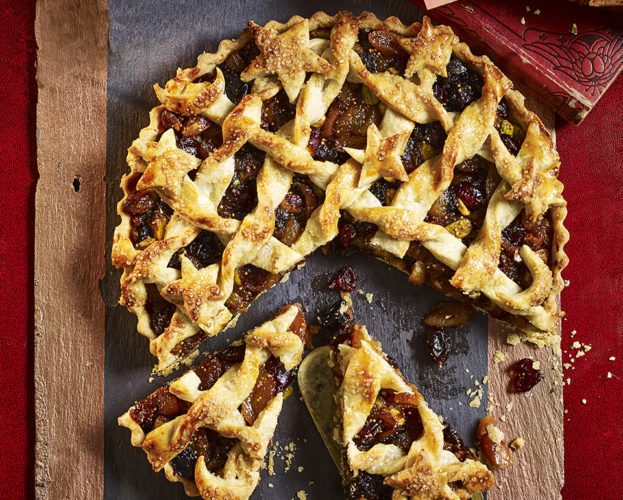 Jewelled fruit tart