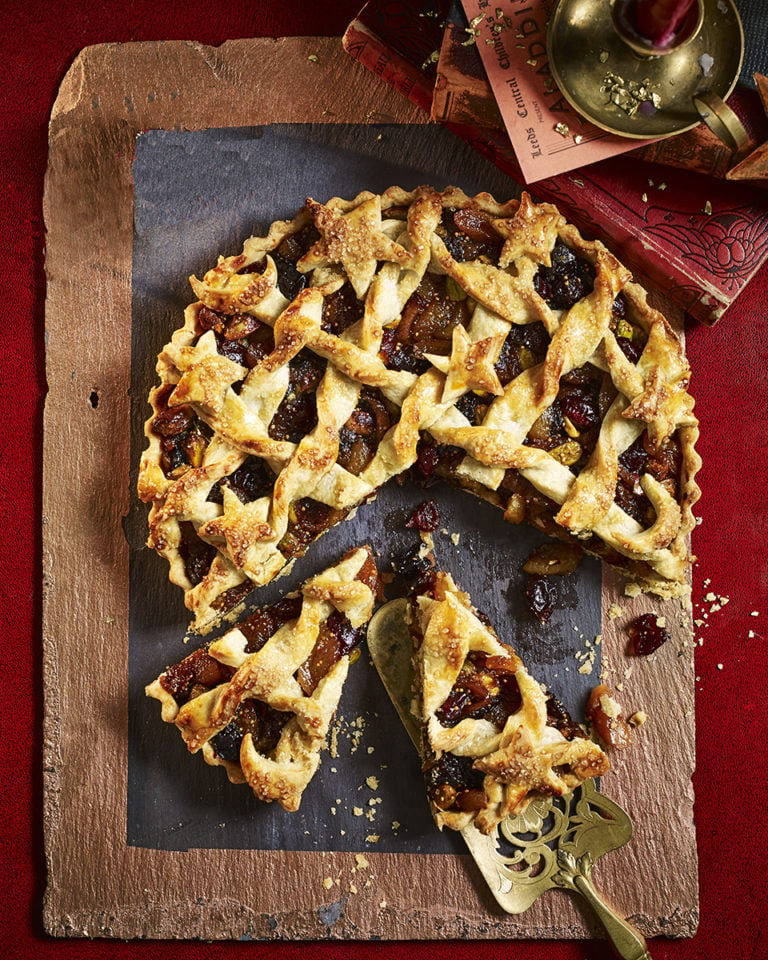 Jewelled fruit tart