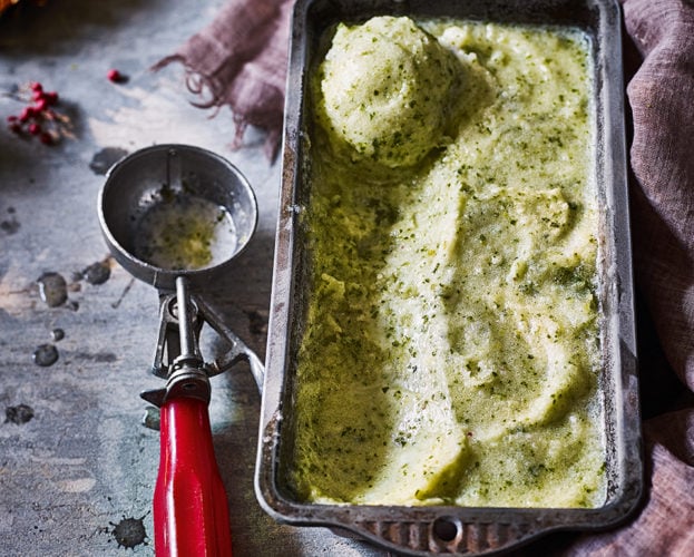 Caipirinha sorbet