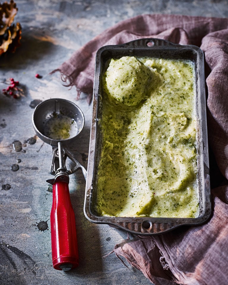 Caipirinha sorbet