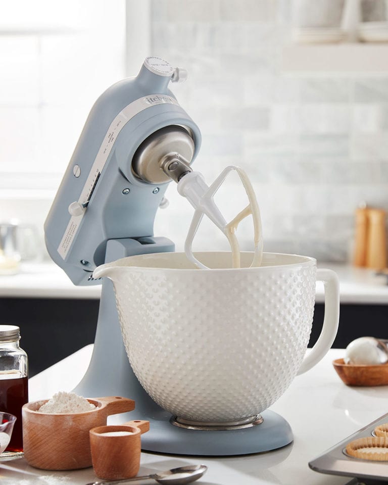 Win a KitchenAid Misty Blue Stand Mixer, worth £699