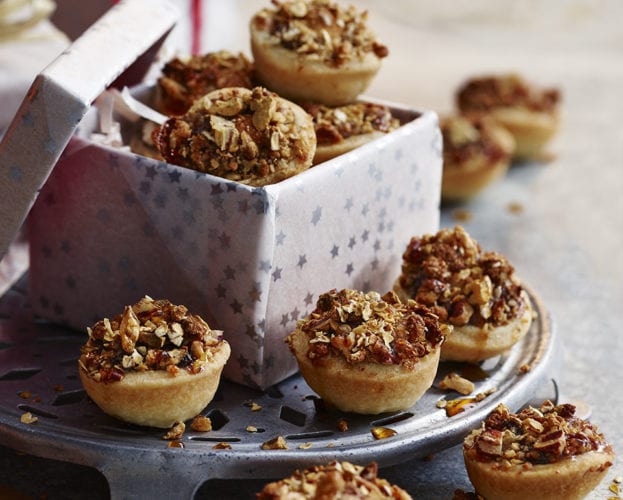 Mini Scandi crumble pies