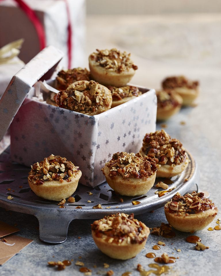 Mini Scandi crumble pies