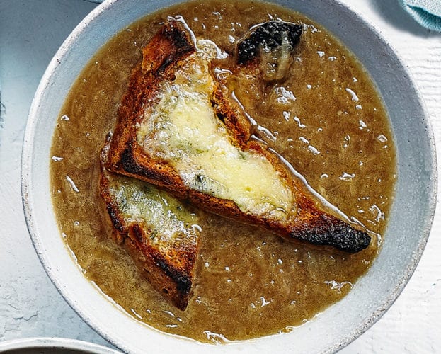 Irish onion soup