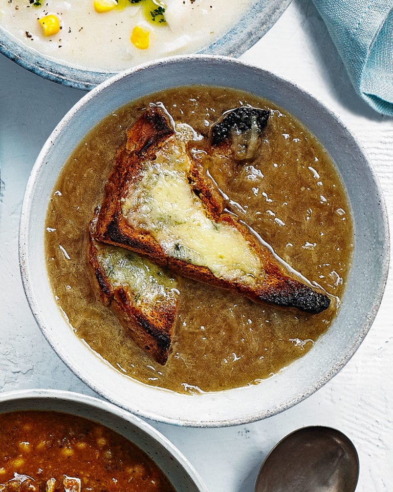 Irish onion soup