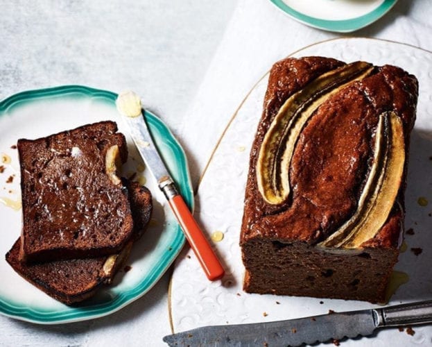 Apple and banana loaf