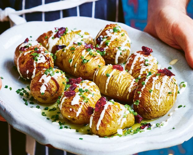 Hasselback potatoes