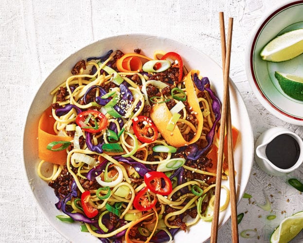 Miso pork stir-fry