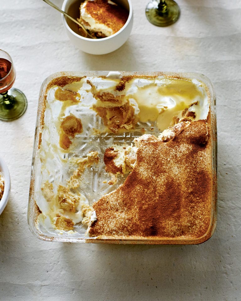 Honey tiramisu