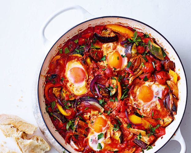 Spiced shakshuka