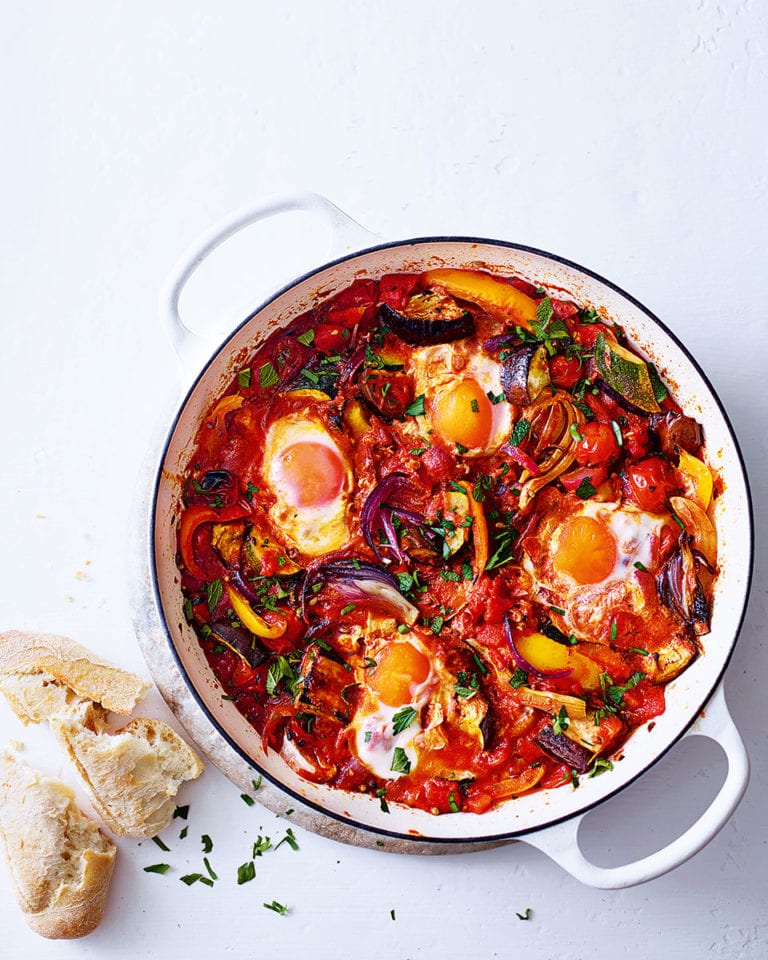 Spiced shakshuka