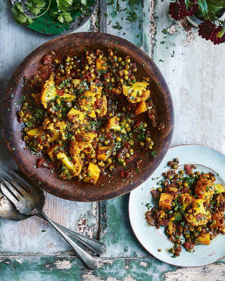 Masala cauliflower potatoes