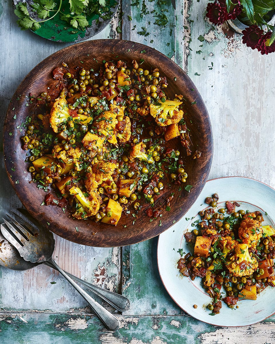 Masala cauliflower potatoes recipe | delicious. magazine