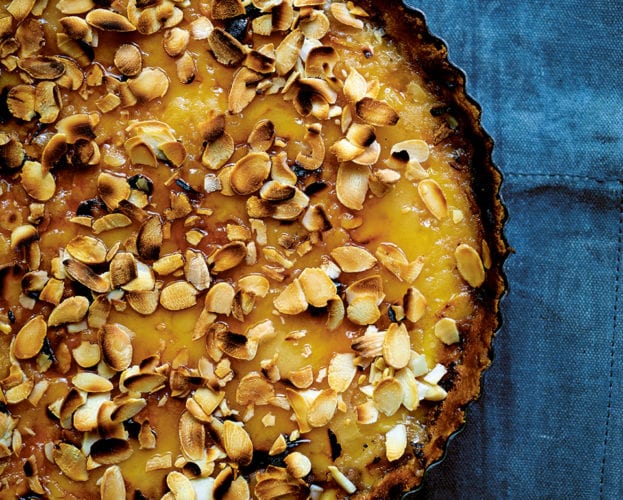 creme brulee bakewell tart