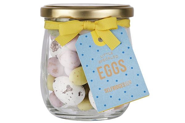 Selfridges speckled eggs