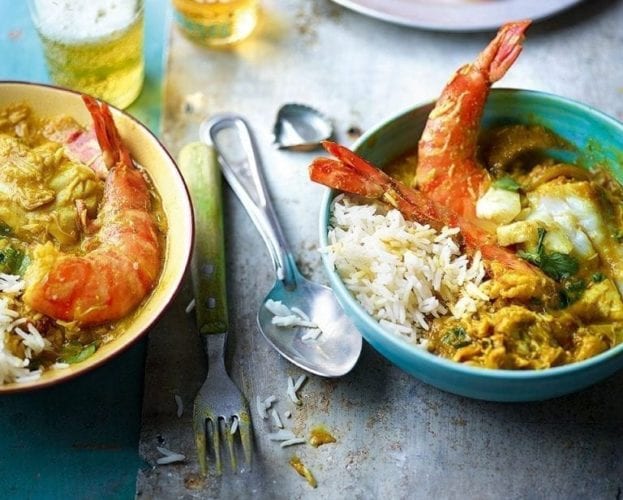 Seafood curry recipes