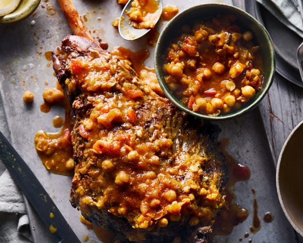 Lamb and chickpea sikandari