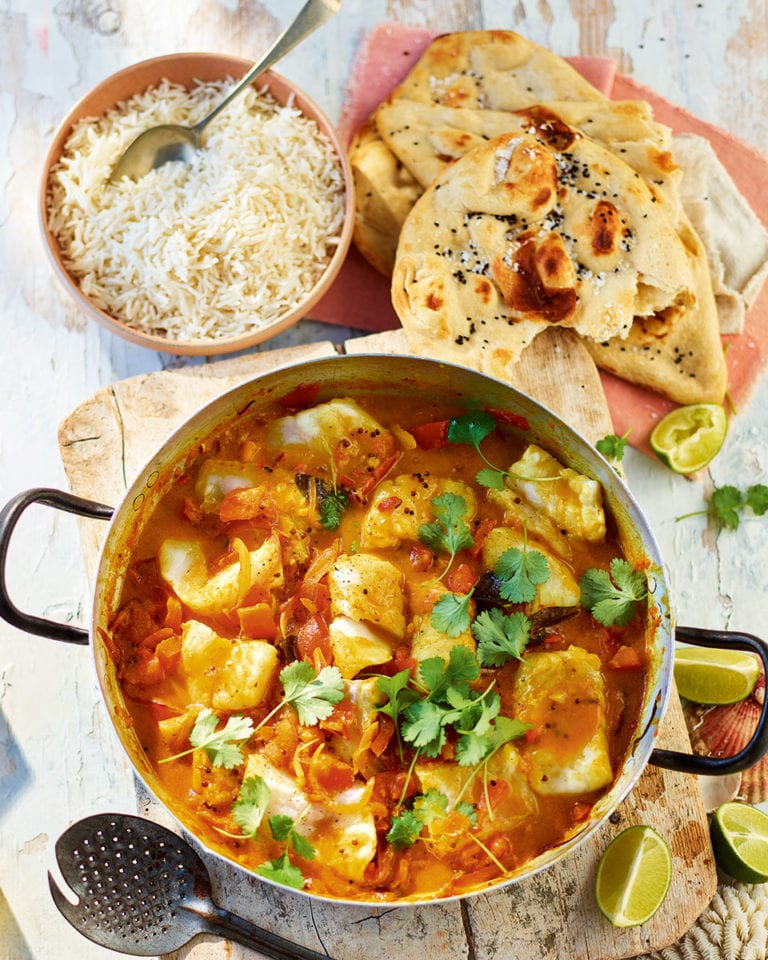 South Indian-style fish curry