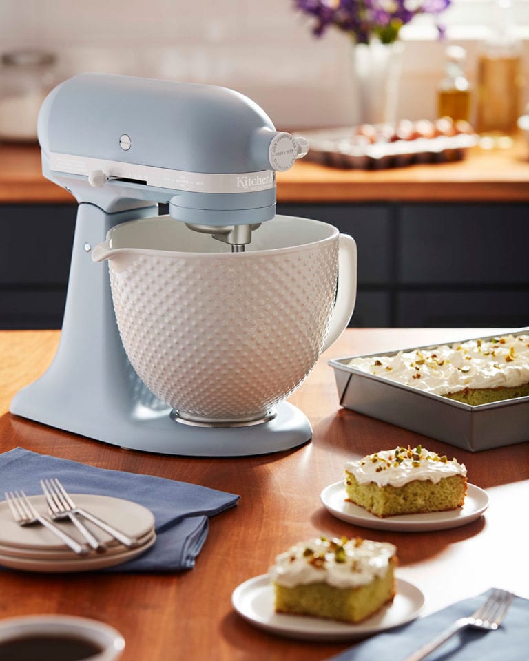 Win a KitchenAid Misty Blue Stand Mixer