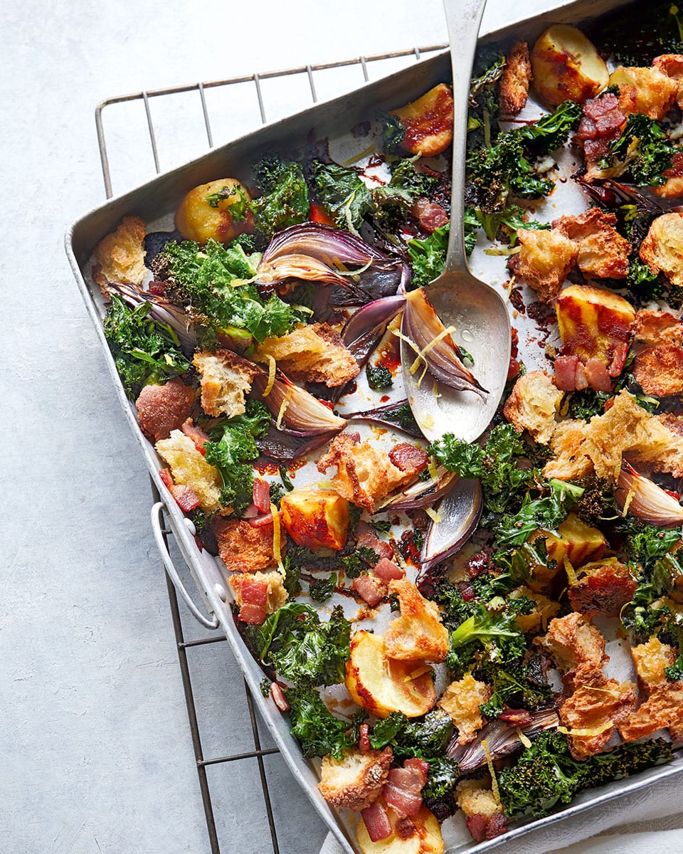 Roast Potato, Bacon & Marmite Tray Roast