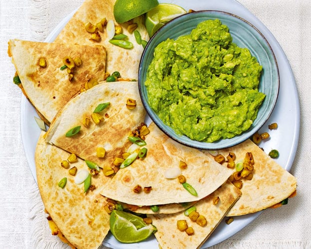 sweet potato quesadillas