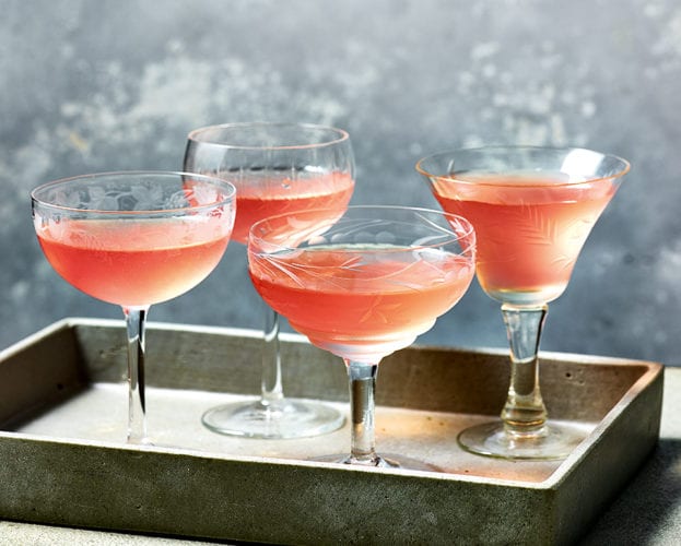 Super-easy rhubarb vodka