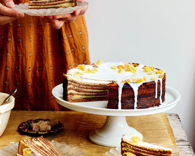 Thousand-layer cake (lapis legit)