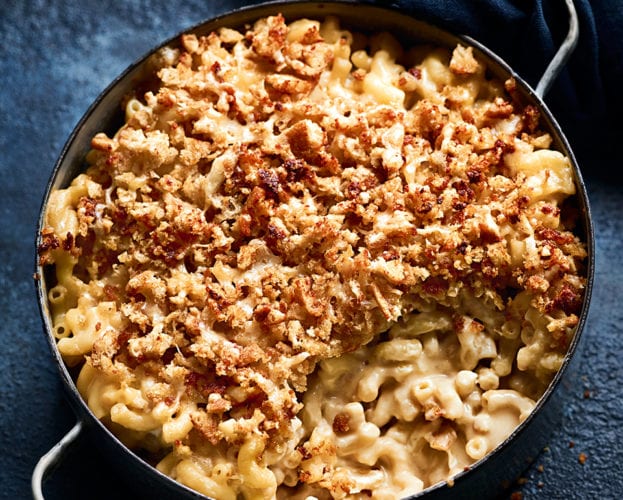 Marmite macaroni cheese