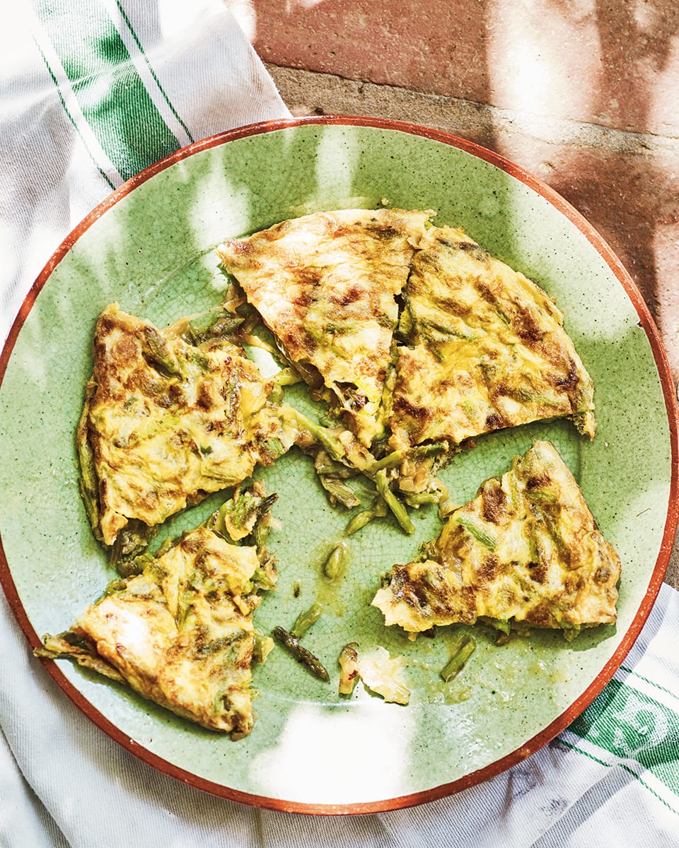 José Pizarro's asparagus tortilla recipe delicious. magazine