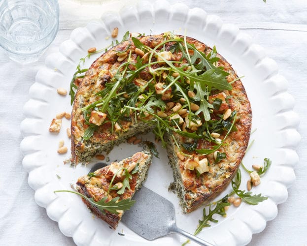 Celeriac and rocket sformato