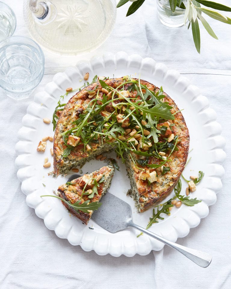 Celeriac and rocket sformato