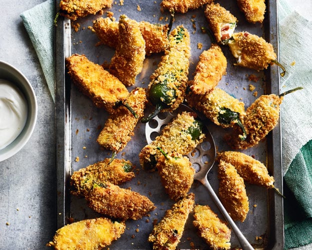 Jalapeño popper fritters