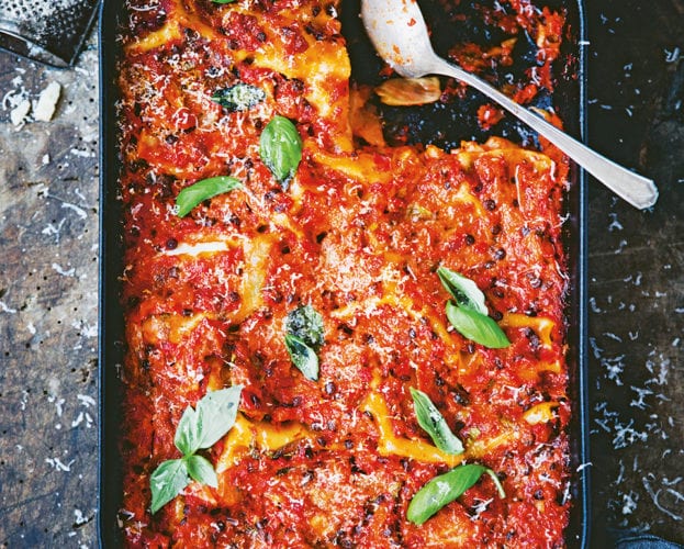 All-in-one lasagne