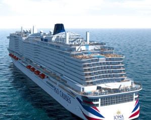 Win a dream holiday with P&O Cruises, plus £1,000 spending money
