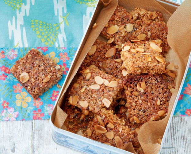 Satisfyingly chewy flapjacks
