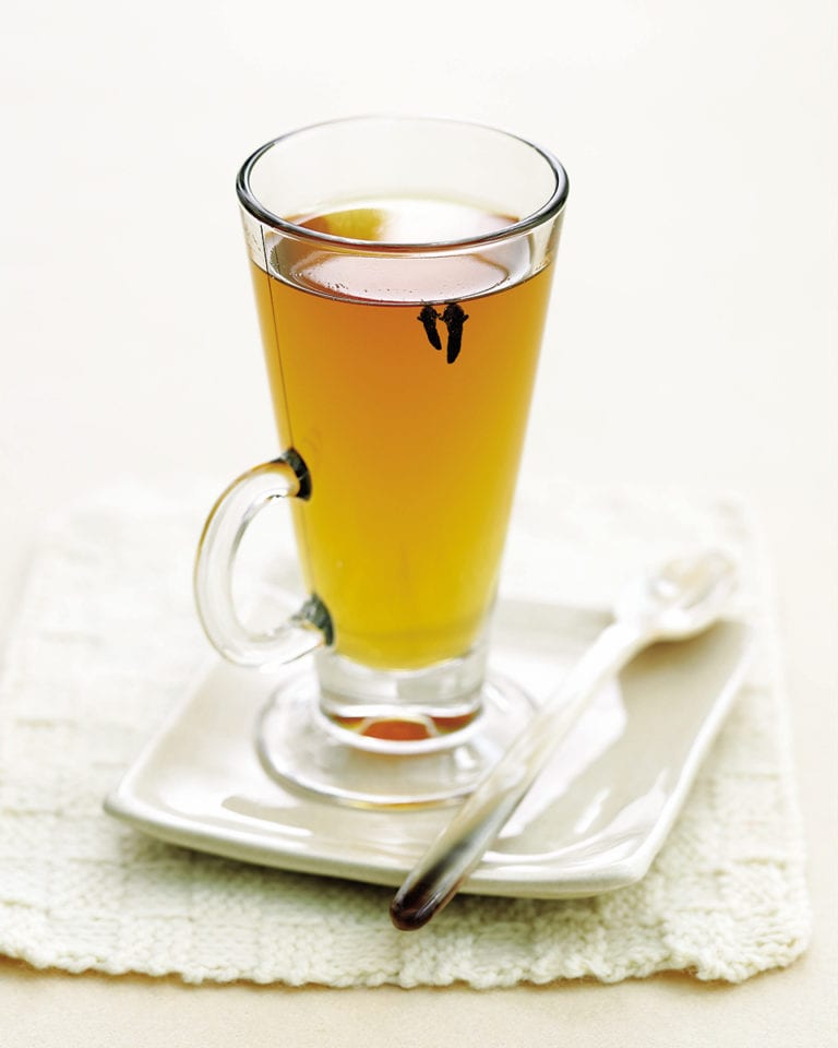 Apple tea hot toddy