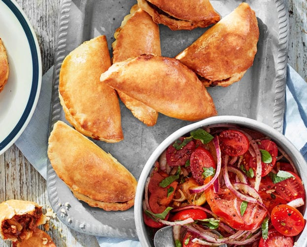Beef and pepper empanadas