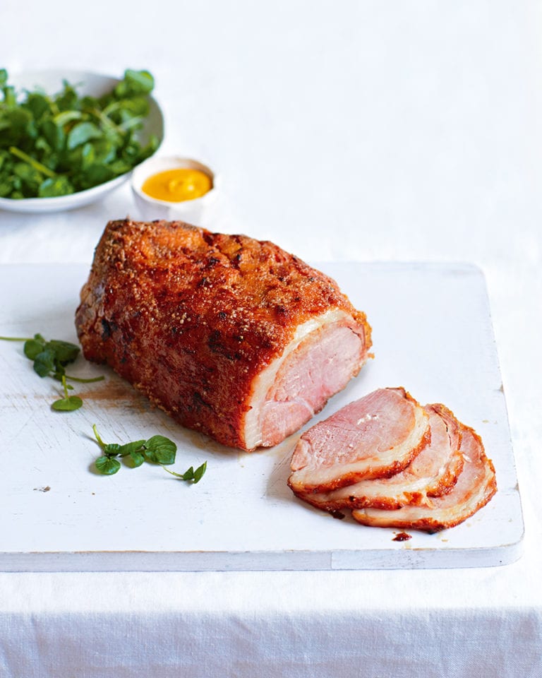 Overnight roast gammon