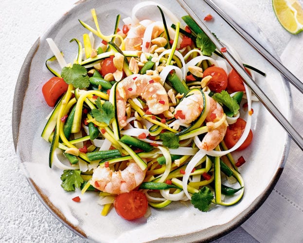 Prawn noodle salad