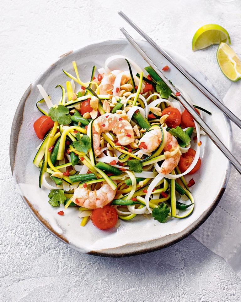 Prawn noodle salad