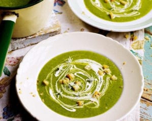 Wild garlic soup