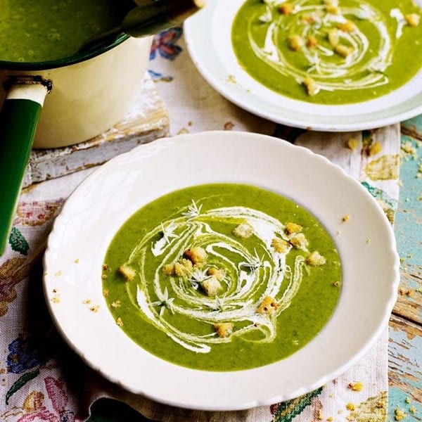 Wild garlic soup