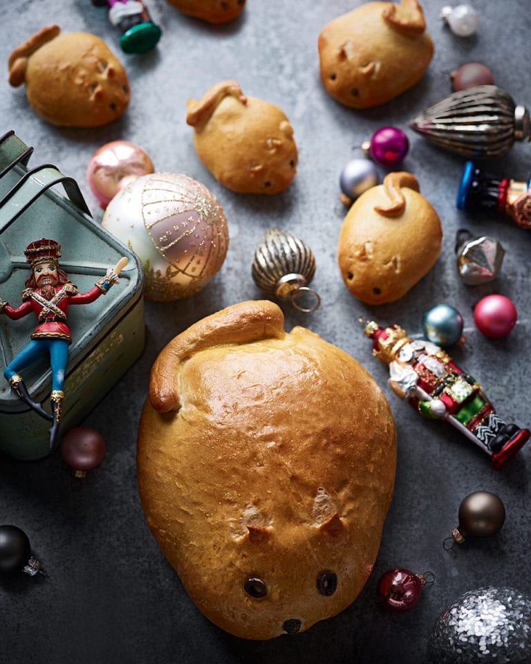 Cheese and mushroom piroshki