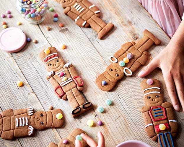 Christmas gingerbread men