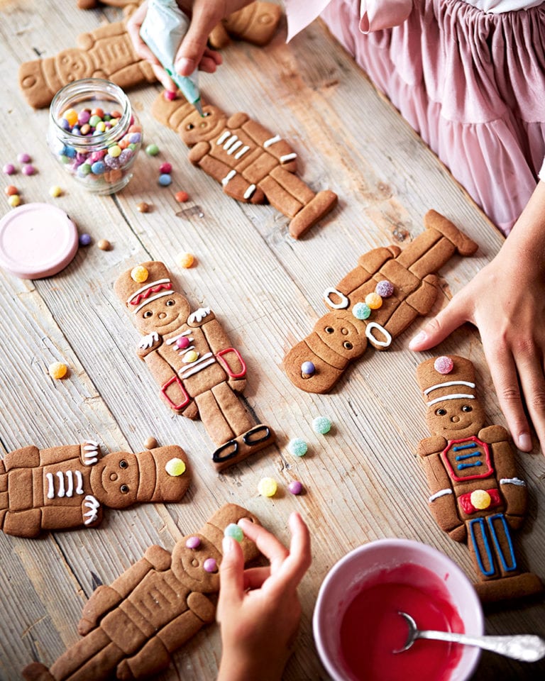 Christmas gingerbread men