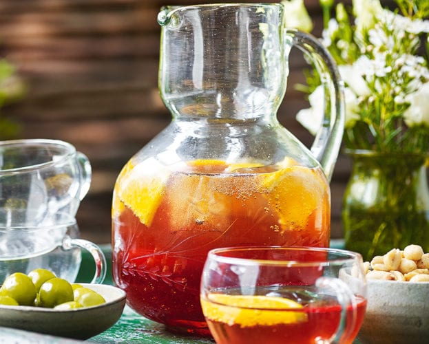 Negroni punch