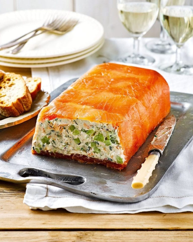 Salmon starter - terrine