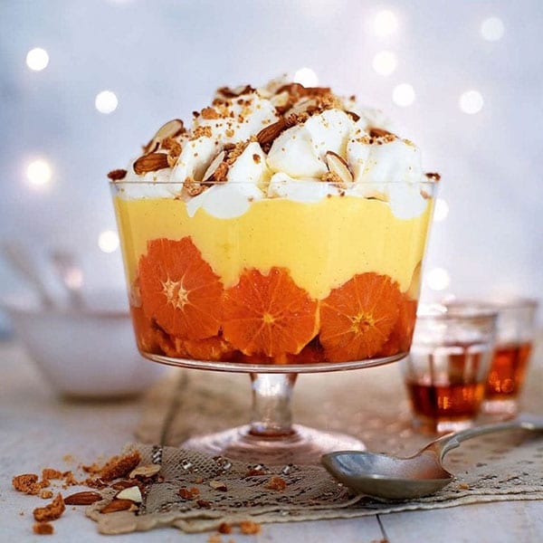 Clementine trifle