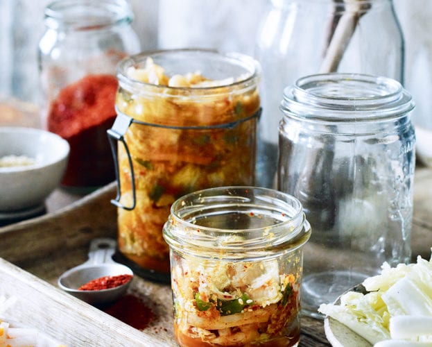 cabbage carrot kimchi