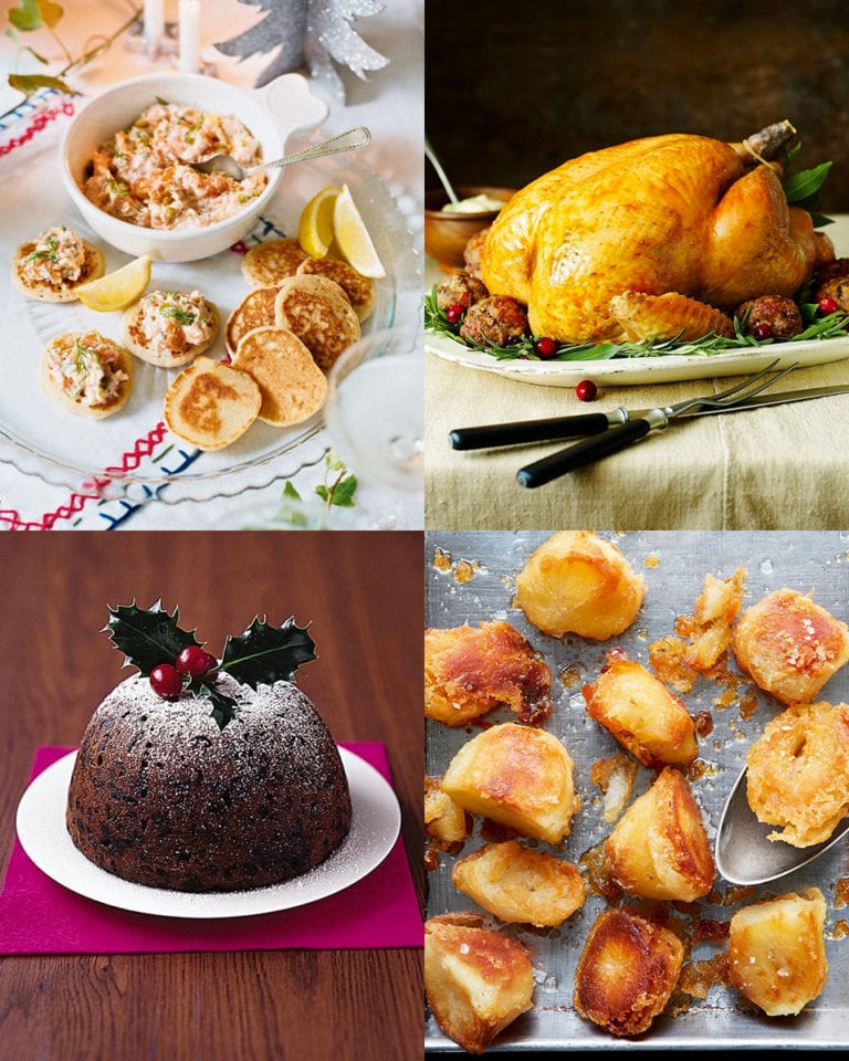 Classic Christmas menu